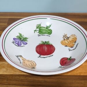 Pasta Primavera  Serving Bowl By Certified International 9.5"